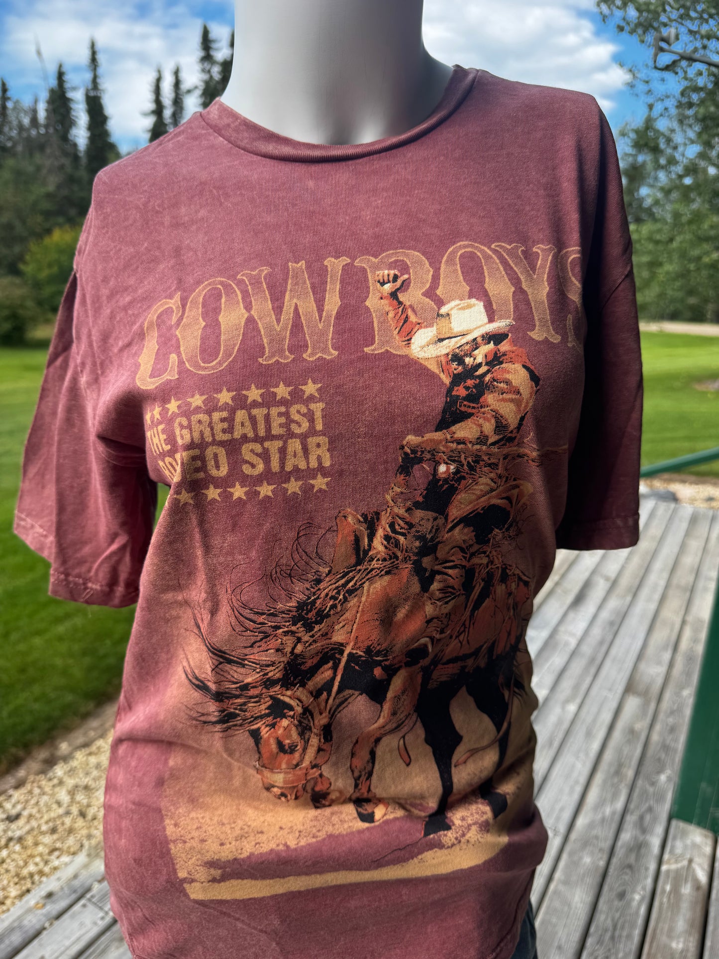 Cowboys Mineral Wash Tee
