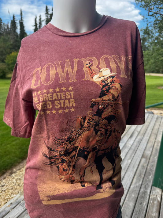 Cowboys Mineral Wash Tee