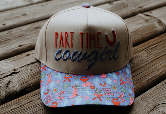 Part Time Cowgirl Cap