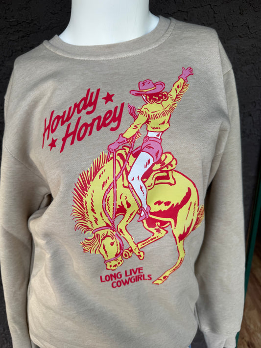Howdy Honey Crewneck