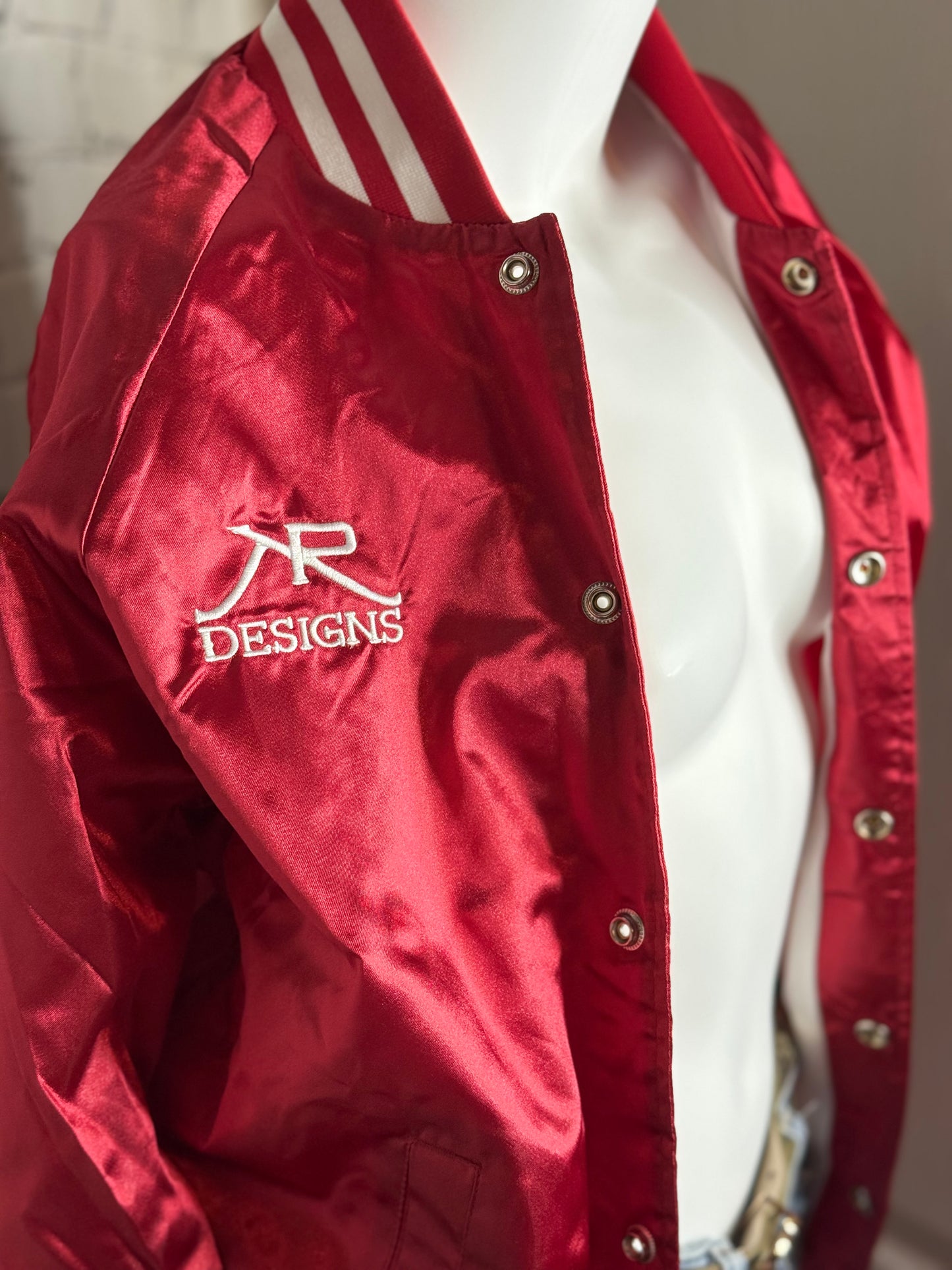 Red Bomber Jacket