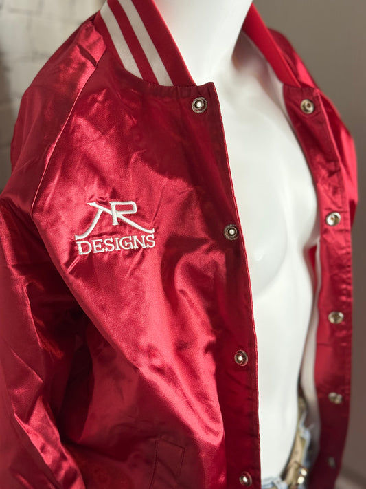 Red Bomber Jacket