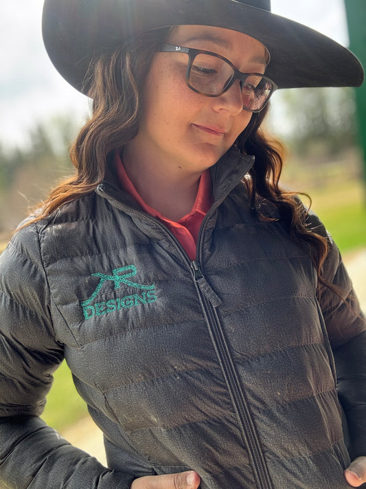 Grey Puffer Jacket