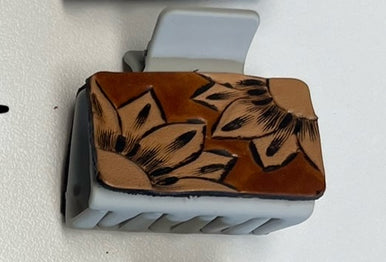 Jays Leatherwork Hair Clip