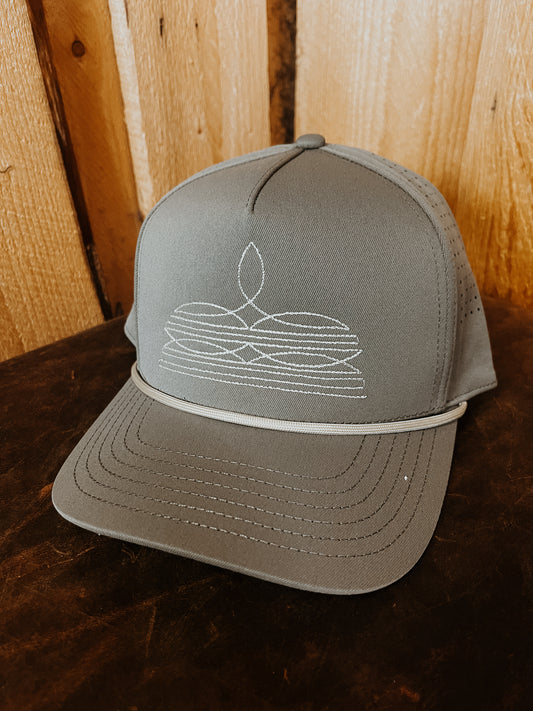 Loden Bootstitch Cap